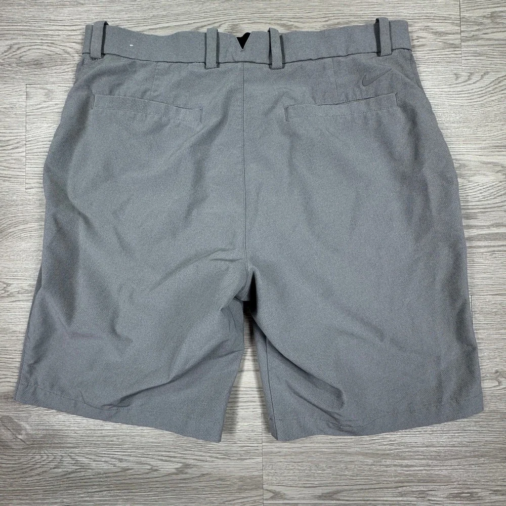 Nike Mens Golf‎ Shorts Dri-FIT Victory Grey 34 Performance Athletic Stretch
